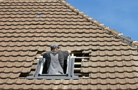 Pose de velux - Angerville-la-Martel